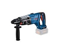 Bosch Professional 18V System Perforateur Sans-Fil GBH 18V-28 D (KickBack Control, avec chiffon de nettoyage, poignée auxiliaire, jauge de profondeur, sans batterie/chargeur)