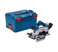 Bosch Professional 18V System scie circulaire sans-fil GKS 18V 57-2 L (lame du côté gauche, moteur sans charbon, capacité de coupe 57 mm à 90°, avec 1 lame de scie circulaire)