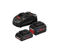 Bosch Professional 18V System Starter-Set batteries : 1 batterie ProCORE18V 4.0Ah + 1 batterie ProCORE18V 5.5Ah + chargeur GAL 1880 CV
