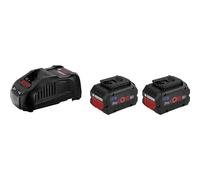 Bosch Pack de 2 batteries ProCORE18V 5,5Ah + chargeur GAL 1880 CV 18V 1600A0214C