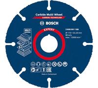 Bosch Professional 1x Disque à tronçonner Carbide Multi Wheel (Multi Material, Ø 115 mm, Accessoire pour meuleuse angulaire)