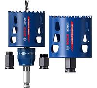 Bosch Professional 1x kit de démarrage scie trépan Expert Tough Material (Bois avec métal, Ø 68 mm) + 1x Scie trépan Expert Tough Material (Bois avec métal, Ø 68 mm, Accessoire Perceuse à Percussion)