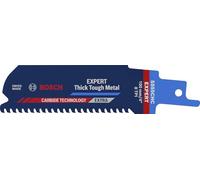 Bosch Professional 1x Lame de scie sabre Expert `Thick Tough Metal` S 555 CHC (pour Acier robuste, Fonte, Longueur 100 mm, Accessoires Scie sabre)