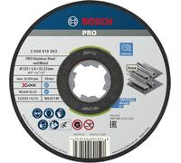 Bosch Meule de tronçonnage X-LOCK Bosch X-pour Inox, T41, 125 x 1,6 x 22,23 mm Quantité:25