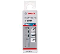Bosch Professional 2x Forets hélicoïdaux HSS PointTeQ (pour métal, 1 x 12 x 34 mm, accessoires pour perceuse-visseuse)