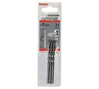 Bosch Professional 3x Jeu de forets à béton CYL-3 (pour béton, Ø 5 x 50 x 85 mm, accessoires perceuse à percussion)
