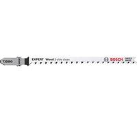 Bosch Professional 5x Lames de scie sauteuse Expert 'Wood 2-Side Clean' T 308 BO (pour Contreplaqué, Panneau d'ameublement en bois massif, Longueur 117 mm, Accessoire Scie sauteuse)