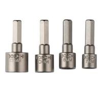 Bosch Douilles 2609255904 Assortiment de 4 pièces 1/4" (ISO 1173 C6.3) 7/8/10/13 mm