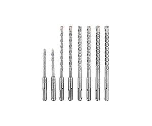 Bosch Professional Assortiment de 8 Coffret de forets SDS plus (pour le béton, accessoire pour marteau burineur)