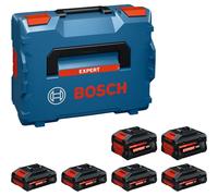 Bosch Professional Pack de batteries EXBA18V 4x EXBA18V-40 + 2x EXBA18V-80 L-BOXX