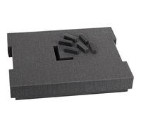 Bosch Professional Calages pour rangement des outils Insert mousse 102 (Hauteur de mousse : 50mm, pour L-BOXX 102 Bosch)