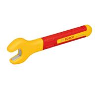 Bosch Clé plate VDE 13 mm 1600A02NF1 – fourche inclinée à 15° – isolée TPE jusqu'à 1 000 V