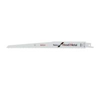 Bosch Professional Coffret de 2 lame de scie sabre S 1111 DF Heavy for Wood and Metal (longueur 225 mm, accessoires pour scie sabre)