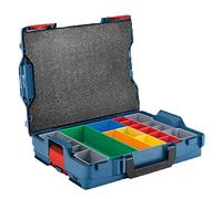 Bosch Professional coffret de transport L-BOXX (poids supportable jusqu’à 100 kg) + set de casiers Inset-Box 13 pièces pour L-BOXX
