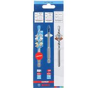 Bosch Professional Coffret mixte de 5 forets EXPERT HEX-9 HardCeramic - 1x Foret EXPERT HEX-9 MultiConstruction (pour Carrelages durs, MultiMaterial, Ø 6 mm, Accessoire Perceuses)