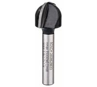 Bosch Professional Fraise à canneler Standard for Wood 1/4'' R1 8 mm, D 15,9 mm, L 12,3 mm, G 45 mm - 2608628633