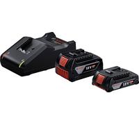 Bosch Set de démarrage 18V (GBA 18V 4,0/2,0Ah + GAL 18V-40 Professional), Bundle