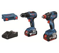 Bosch Professional GDX 18V-200+GSR 18V-55, L-case (06019J2207)