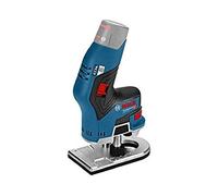 Bosch Professional GKF 12V-8 (nu, carton) Routeur sans balais 12 V, bleu, pinces 6/8 mm