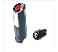 Bosch Professional GLI 12V-300 Lampe sans fil + 1x Batterie GBA 12V 2 0 Ah - sans Chargeur