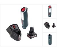 Bosch Professional GLI 12V-300 Lampe sans fil + 1x Batterie GBA 12V 6,0 Ah + Chargeur GAL 1230