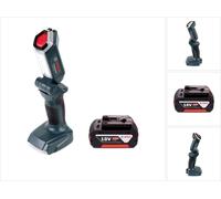 Bosch Professional GLI 18V-300 Lampe sans fil + 1x Batterie GBA 18 V 4,0 Ah - sans Chargeur