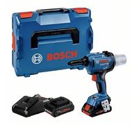 Bosch Professional GRG 18V-16 C 0.601.9K5.001 Cloueuse sans fil + 2 batteries, + chargeur, + mallette