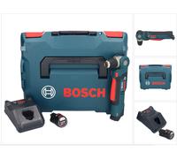 Bosch Professional GWB 12V-10 Perceuse d'angle sans fil 12 V + 1x batterie 2,0 Ah + chargeur + L-Boxx