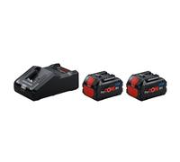 Bosch Professional Kit de démarrage système 18 V (2 Batteries ProCore 18 V 8,0 Ah et Le Chargeur Ultra Rapide Gal 18 V-160)