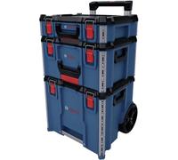 Bosch Professional L-BOXX Contractor Set 3 Professional 1600A037DY Valise trolley non équipée (L x l x H) 559 x 530 x 936 mm