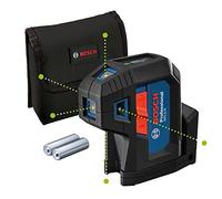Bosch Laser à 5 points GPL 5 G 0601066P00 – laser vert, portée jusqu’à 30 m, housse