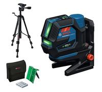 Bosch Professional laser combiné GCL 12V-50-22 CG (jusqu’à 50m, Dual Power, support RM20, 4 piles 1,5V, housse, Trépied BT 150)