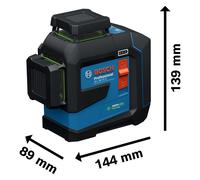 Bosch Niveau laser GLL 80-33G vert avec support universel 0601065500