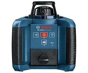 Bosch Professional - Laser rotatif portée avec récepteur 250m - GRL 250 HV Bleu