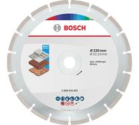 Bosch Professional, lot de 10 disques à tronçonner diamantés écologiques à usage universel, 230 mm (pour le béton, la brique, la brique silico-calcaire, le carrelage, diamètre 230 mm, accessoires pour