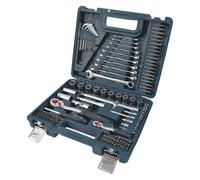 Bosch Professional, Malette à outils, Jeu d'outils à main variés, 134 pièces (134 pièces)