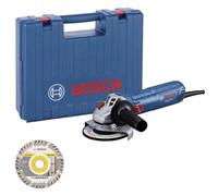 BOSCH GWS 12-125 PROFESSIONAL Meuleuse angulaire + disque diamanté 06013A6102