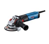 Bosch Professional meuleuse angulaire GWS 17-125 SB (poignée auxiliaire, capot protection, capot protection p. tronçonnage rgots, flasque de serrage, filtre poussière, écrou serrage rapide SDS)