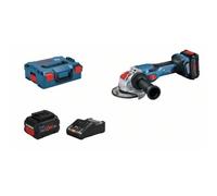 Bosch Professional Meuleuse angulaire sans-fil BITURBO avec X-LOCK GWX 18V-15 C, 2 Batteries 5.5Ah, Chargeur - 06019H6402