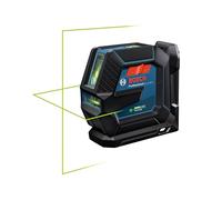 Bosch Professional Niveau Laser GLL 2-15 G (faisceau vert, d'intérieur, support LB 10, portée visible: jusqu’à 15 m, 4x piles AA)