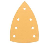 Bosch Professional Pack de 10 Disques abrasif C470 (pour Bois dur, Peinture sur bois, 100 x 150 mm, Grain 80, Accessoires Ponceuse Multi)
