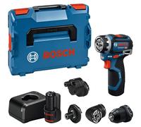 Bosch Professional Perceuse-visseuse sans fil GSR 12V-32 FC Bosch, avec 2 batteries GBA 2 Ah, chargeur, divers accessoires, L-BOXX
