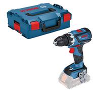 Bosch Professional Perceuse-Visseuse Sans Fil GSR 18 V-60 C (18 V, Ø de Vissage Maxi. : 10 mm, L-BOXX, Sans Batterie), Noir, Bleu, Rouge, 1