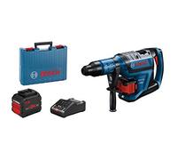 Bosch Professional perforateur sans-fil BITURBO GBH 18V-45 C (force de frappe : 12,5 J, avec module connectivité + présélections de vitesse, 2 x ProCORE18V 12.0Ah + chargeur GAL18V-160, dans coffret)