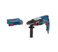 Bosch Professional Perforateur SDS-Plus GBH 2-28 (880 W, Force de frappe : 3,2 J, Ø perçage dans béton, forets pour perforateur : 4-28 mm, Coffret L-CASE) Bleu