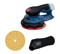 Bosch Professional ponceuse excentrique 12V sans-fil GEX 12V-150-3 (avec plateau de ponçage, disque abrasif, bague de protection, sac à poussière)
