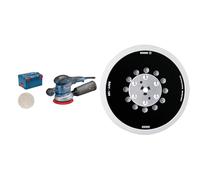 Bosch Professional ponceuse excentrique GEX 40-150 (⌀ 150 mm, disque réticulé M480, dans L-BOXX 238) + 1x Plateau de ponçage Expert Multihole Universal (Exécution moyen, Ø 150 mm, Accessoire)