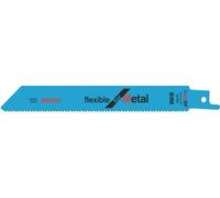Bosch Professional S 922 BF Flexible for Metal Lame de scie sabre BIM 100 pces ( 2608656027 ) 150 mm pour le métal