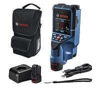 Bosch Professional Scanner Mural D-tect 200 C (2 Batteries 12V, détection de câbles sous tensions (ou Non), tuyaux métal ou Plastique, Montants et cavités) - Amazon Exclusive Set