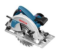 Bosch Professional scie circulaire GKS 85 (avec 1 lame de scie circulaire pour bois, adaptateur d’aspiration, clé 6 pans de 5 mm, butée parallèle)